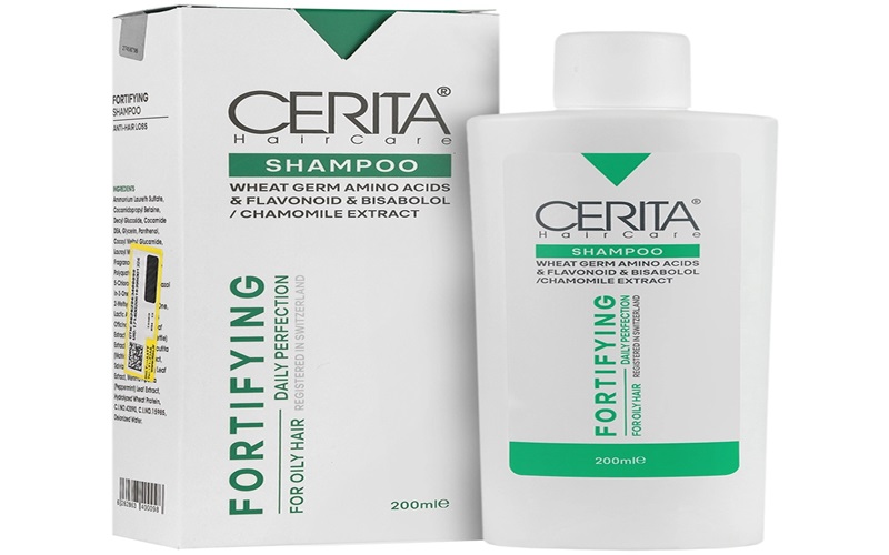 بهترین شامپو بدون سولفات برای موهای کراتین شده 4 شامپو جوانه گندم سریتا (Cerita)