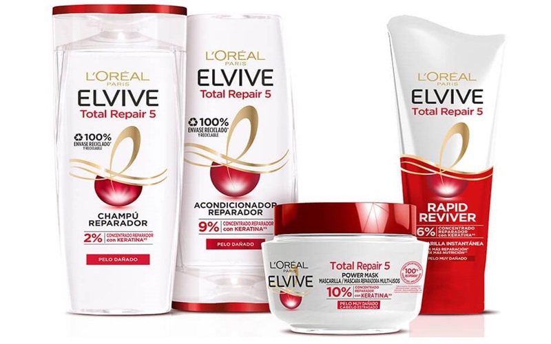 بهترین شامپو ویتامینه مو + 5 محصول برتر 2 شامپو ویتامینه لورآل سری Total Repair 5