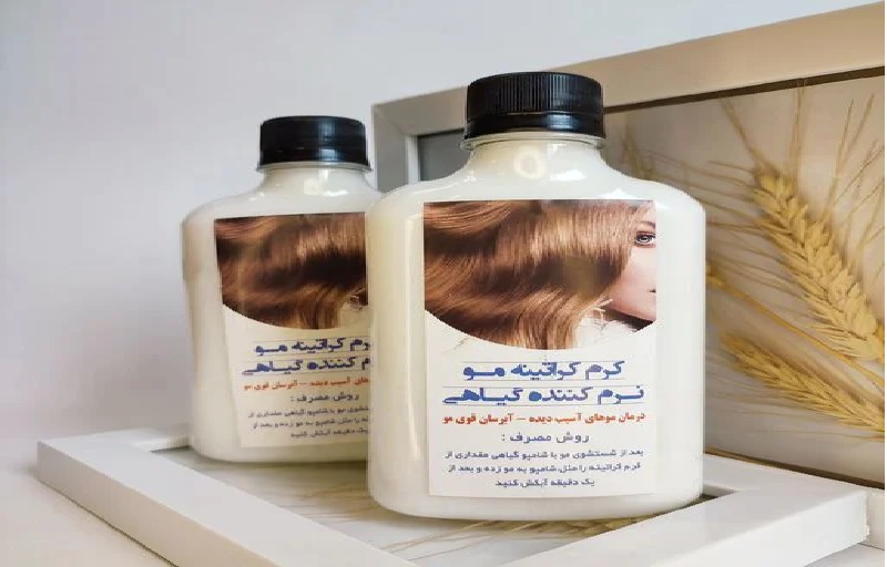 انواع مواد کراتینه مو: انتخاب بهترین کراتین برای موهای شما 3 کراتینه کرمی (Cream Keratin)
