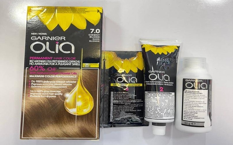 بهترین رنگ بدون آمونیاک برای موهای کراتینه: راهنمای کامل برای انتخاب رنگ مناسب و حفظ سلامت مو 1 رنگ مو گارنیر (Garnier) – مدل Olia