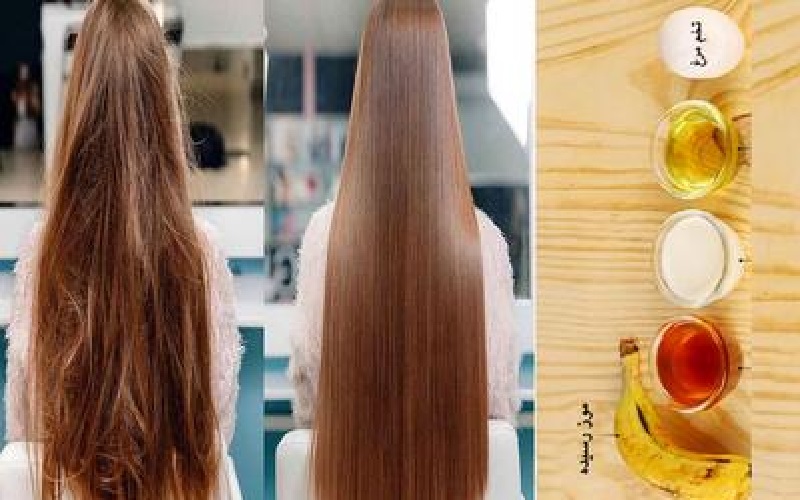 روشهای خانگی کراتینه کردن مو با مواد طبیعی 5 ماسک تخممرغ و روغن زیتون