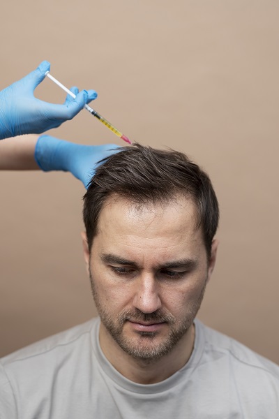 high-angle-man-getting-prp-injection-alopecia