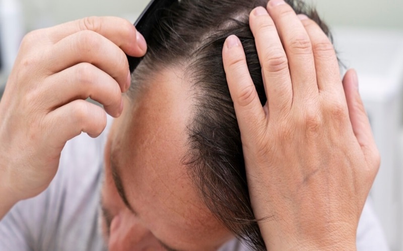 تاثیر رژیم لاغری بر ریزش مو: راهنمای کامل جلوگیری از ریزش مو هنگام کاهش وزن 2 علائم ریزش مو ناشی از رژیم لاغری