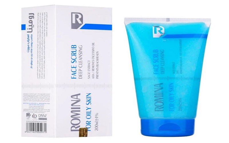 اسکراب صورت مناسب پوست لکدار: راهنمای جامع انتخاب، مزایا و نحوه استفاده 3 اسکراب صورت پوست چرب و جوش دار رومینا