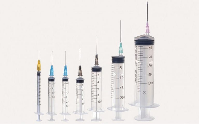 سرنگ ها و سوزن های تزریق ژل